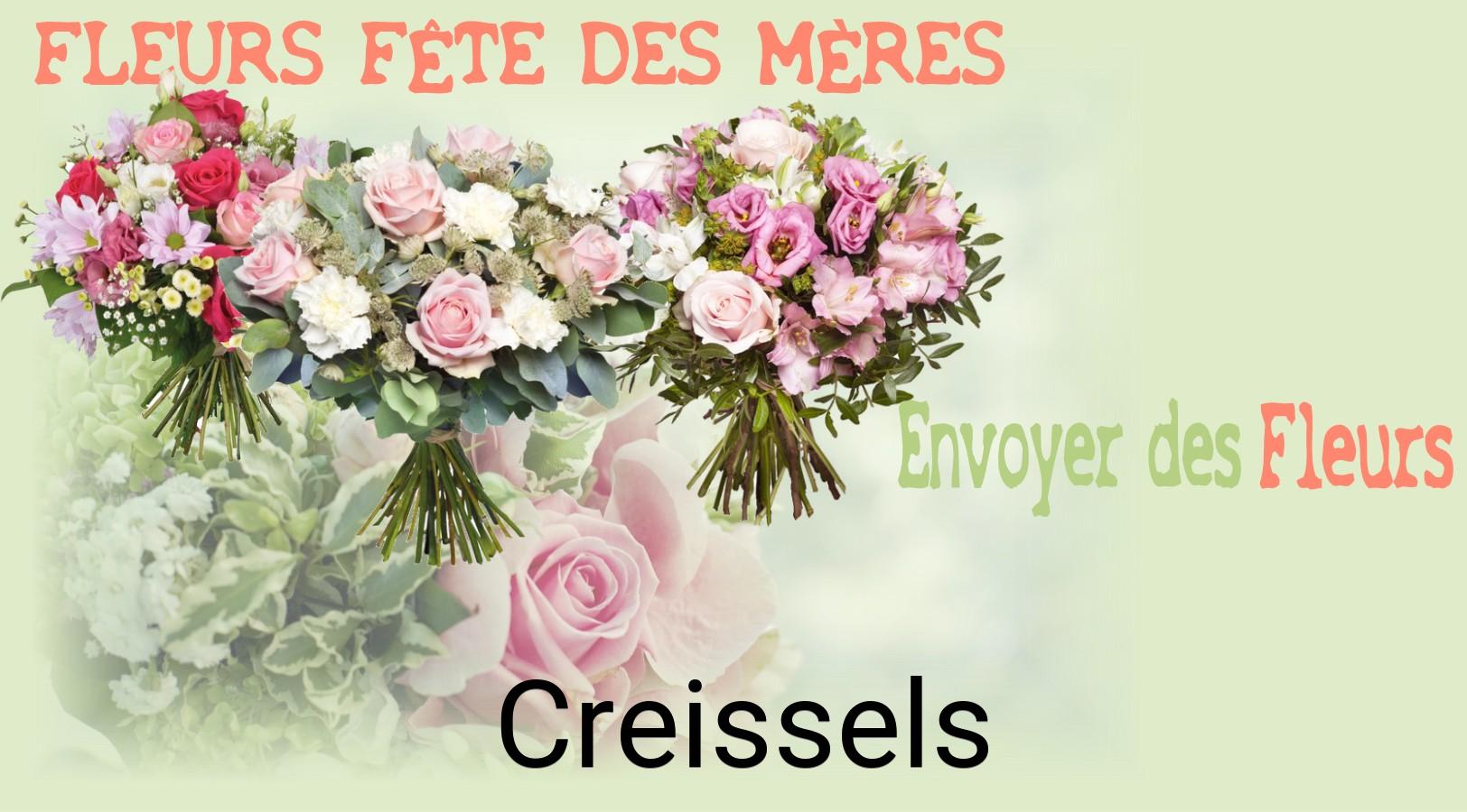Bouquet de Fête des Mères livré à Creissels